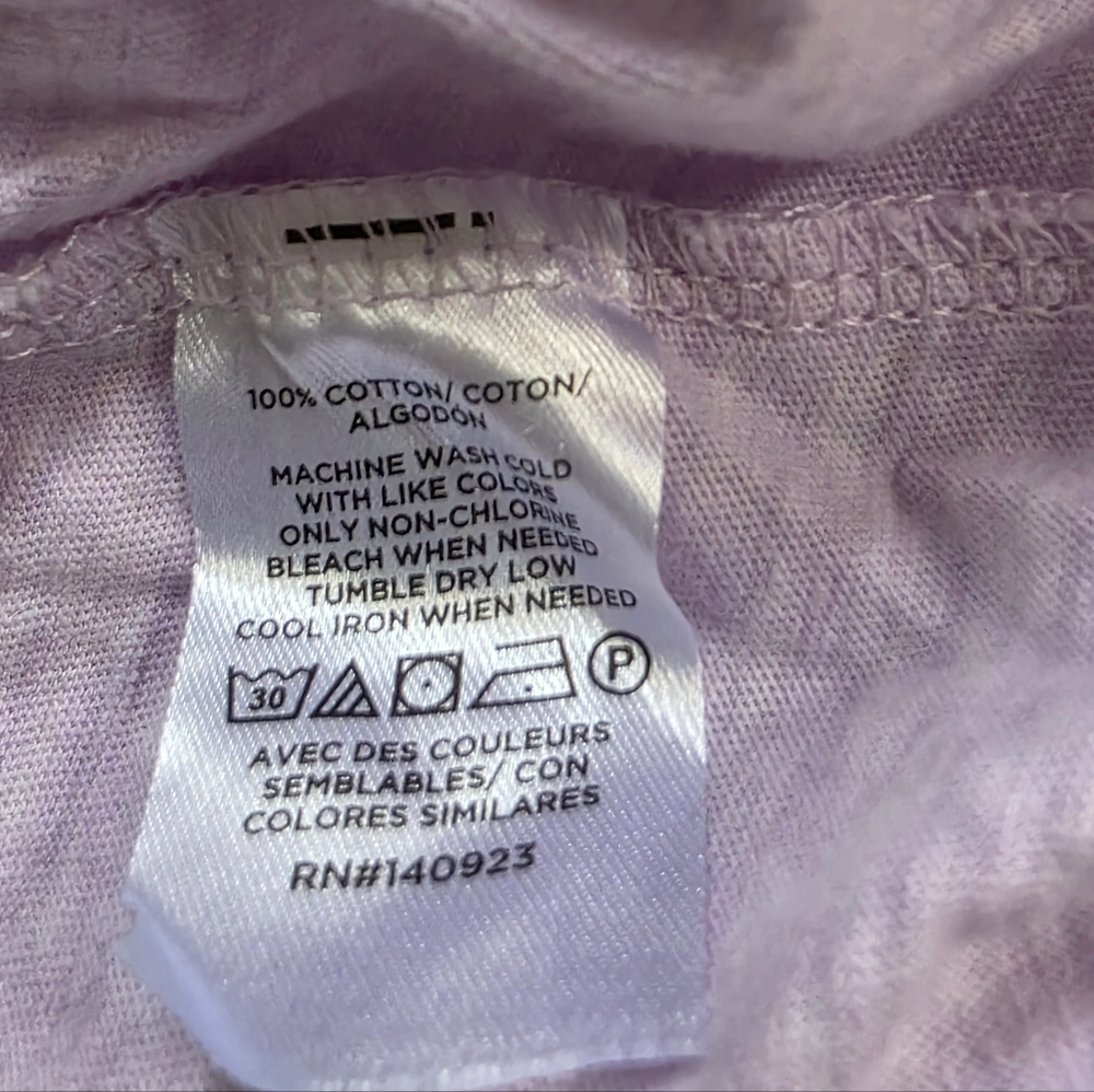Loft Women's Light Purple Top - Picture 4 of 7